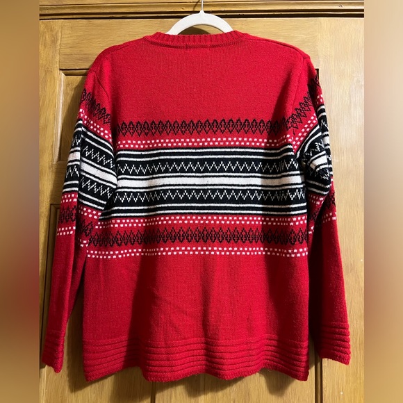 Vintage Women’s Small Ski-Inspired Esprit Sweater - Picture 2 of 5